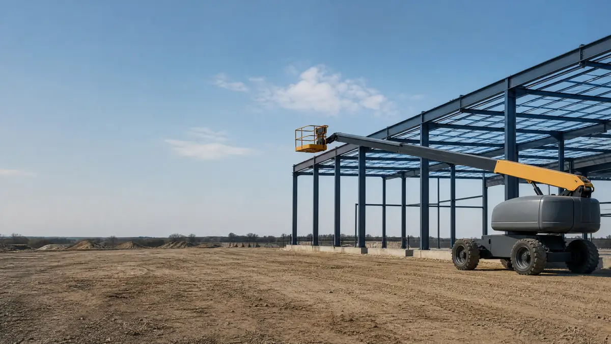 Telescopic Boom Lifts jobsite access in San Antonio