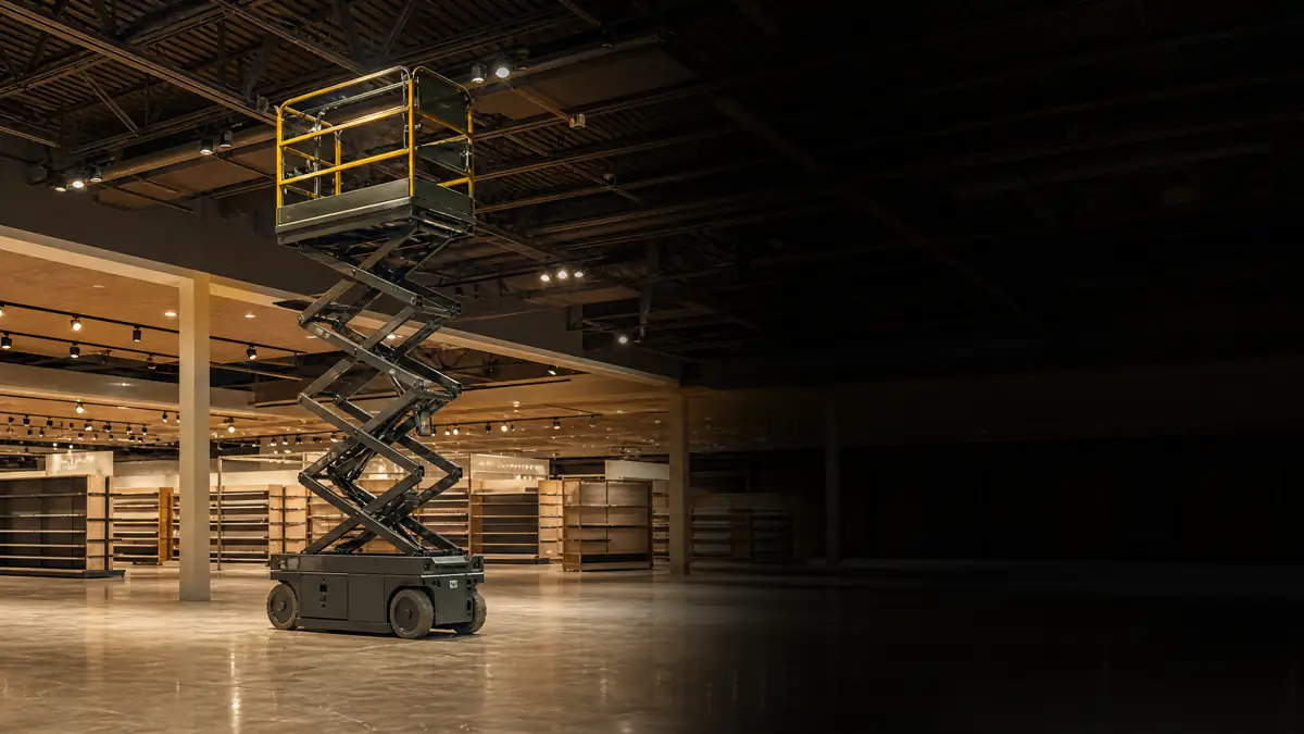 Electric Scissor Lifts jobsite access in San Antonio
